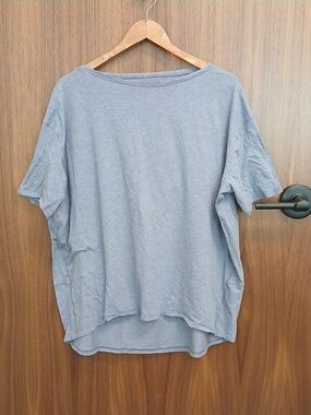 LULULEMON Blue Boatneck Top SZ XL